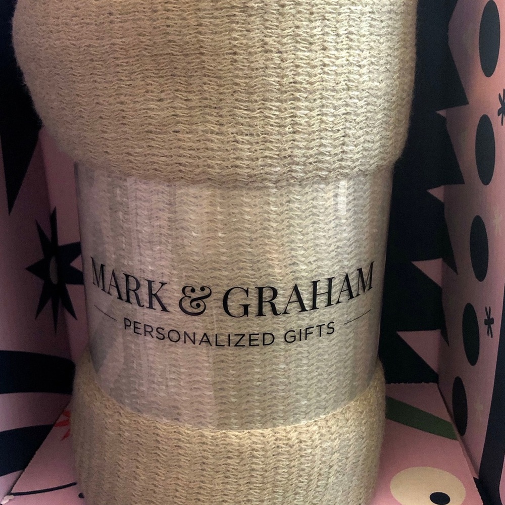 Mark and Graham Color Block Throw